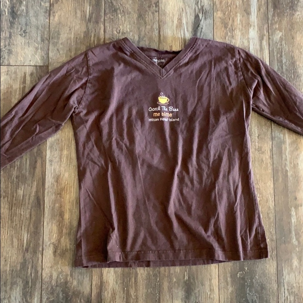 Me Time M Brown Hilton Head Island Shirt